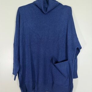 *NEW Poetry Cashmere Turtleneck Midnight Size 6